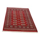 Pakistanska preproga bordo Bukhara 95x152 Ročno vozlana orientalska preproga