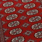 Pakistanska preproga bordo Bukhara 95x152 Ročno vozlana orientalska preproga