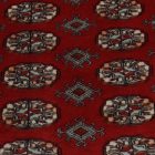 Pakistanska preproga bordo Bukhara 95x152 Ročno vozlana orientalska preproga
