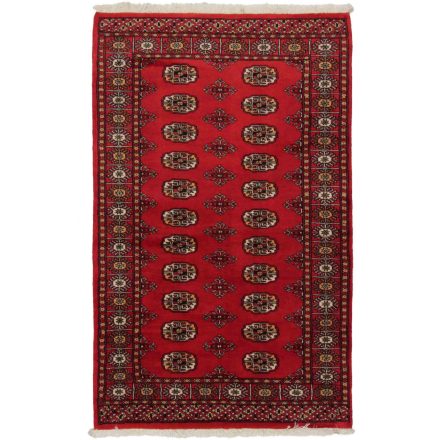 Pakistanska preproga bordo Bukhara 94x149 Ročno vozlana orientalska preproga