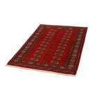 Pakistanska preproga bordo Bukhara 94x149 Ročno vozlana orientalska preproga