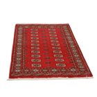 Pakistanska preproga bordo Bukhara 94x149 Ročno vozlana orientalska preproga