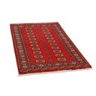 Pakistanska preproga bordo Bukhara 94x149 Ročno vozlana orientalska preproga