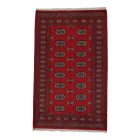 Pakistanska preproga bordo Bukhara 97x155 Ročno vozlana orientalska preproga