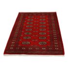 Pakistanska preproga bordo Bukhara 97x155 Ročno vozlana orientalska preproga