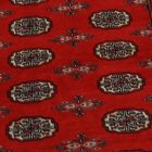 Pakistanska preproga bordo Bukhara 97x155 Ročno vozlana orientalska preproga