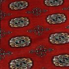 Pakistanska preproga bordo Bukhara 97x154 Ročno vozlana orientalska preproga