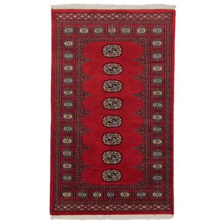 Pakistanska preproga bordo Bukhara 93x153 Ročno vozlana orientalska preproga