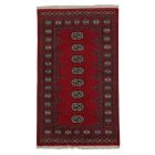 Pakistanska preproga bordo Bukhara 93x153 Ročno vozlana orientalska preproga