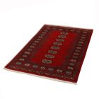 Pakistanska preproga bordo Bukhara 93x153 Ročno vozlana orientalska preproga