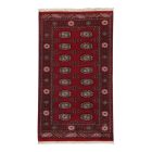 Pakistanska preproga bordo Bukhara 90x155 Ročno vozlana orientalska preproga