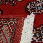 Pakistanska preproga bordo Bukhara 90x155 Ročno vozlana orientalska preproga