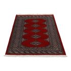 Pakistanska preproga bordo Jaldar 93x153 Ročno vozlana orientalska preproga