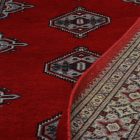 Pakistanska preproga bordo Jaldar 93x153 Ročno vozlana orientalska preproga