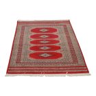 Pakistanska preproga bordo Jaldar 94x148 Ročno vozlana orientalska preproga