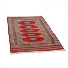 Pakistanska preproga bordo Jaldar 94x148 Ročno vozlana orientalska preproga