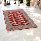 Pakistanska preproga bordo Jaldar 93x140 Ročno vozlana orientalska preproga