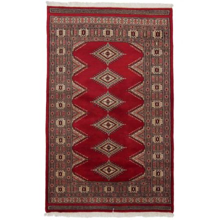 Pakistanska preproga bordo Jaldar 94x150 orientalska preproga