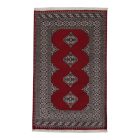 Pakistanska preproga bordo Jaldar 94x152 Ročno vozlana orientalska preproga