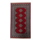 Pakistanska preproga bordo Jaldar 92x158 Ročno vozlana orientalska preproga