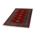 Pakistanska preproga bordo Jaldar 92x158 Ročno vozlana orientalska preproga