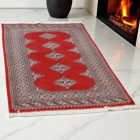 Pakistanska preproga bordo Jaldar 93x149 Ročno vozlana orientalska preproga