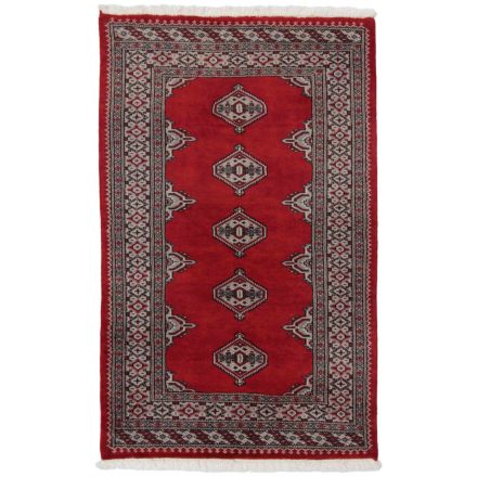 Pakistanska preproga bordo Jaldar 93x149 Ročno vozlana orientalska preproga