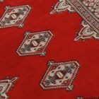 Pakistanska preproga bordo Jaldar 93x149 Ročno vozlana orientalska preproga