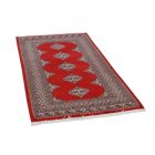 Pakistanska preproga bordo Jaldar 94x157 Ročno vozlana orientalska preproga