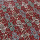 Pakistanska Jaldar preproga 199x294 cm – ročno vozlana bordo preproga iz Pakistana