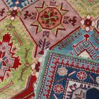 Preproga Kazak 247x302 ročno vozlana preproga Afgan