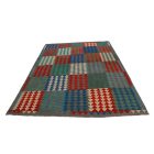 Preproga Kilim Chobi 301x207 ročno tkani Afganistanski kilim iz volne