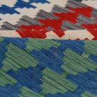 Preproga Kilim Chobi 301x207 ročno tkani Afganistanski kilim iz volne