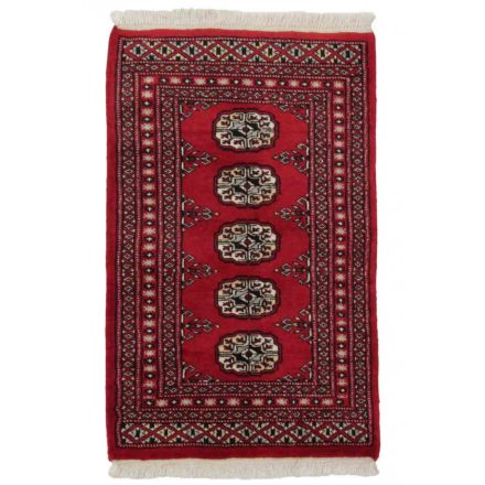 Pakistanska preproga bordo Bukhara 61x97 Ročno vozlana orientalska preproga