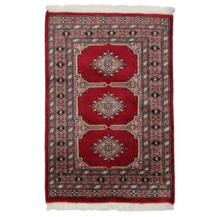 Pakistanska preproga bordo Jaldar 65x94 orientalska preproga
