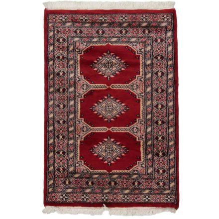 Pakistanska preproga bordo Jaldar 65x93 Ročno vozlana orientalska preproga
