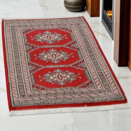 Pakistanska preproga bordo Jaldar 64x100 Ročno vozlana orientalska preproga