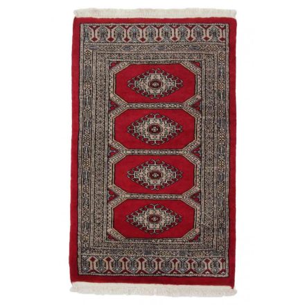 Pakistanska preproga bordo Jaldar 62x100 Ročno vozlana orientalska preproga