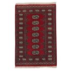 Pakistanska preproga bordo Bukhara 78x116 Ročno vozlana orientalska preproga