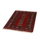 Pakistanska preproga bordo Bukhara 78x116 Ročno vozlana orientalska preproga