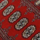 Pakistanska preproga bordo Bukhara 78x116 Ročno vozlana orientalska preproga