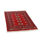 Pakistanska preproga bordo Bukhara 78x112 Ročno vozlana orientalska preproga