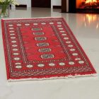 Pakistanska preproga bordo Bukhara 80x118 Ročno vozlana orientalska preproga