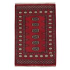 Pakistanska preproga bordo Bukhara 80x118 Ročno vozlana orientalska preproga