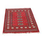 Pakistanska preproga bordo Bukhara 80x118 Ročno vozlana orientalska preproga
