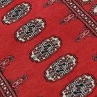 Pakistanska preproga bordo Bukhara 80x118 Ročno vozlana orientalska preproga