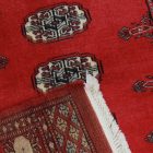 Pakistanska preproga bordo Bukhara 80x118 Ročno vozlana orientalska preproga
