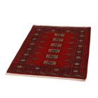 Pakistanska preproga bordo Bukhara 80x111 Ročno vozlana orientalska preproga