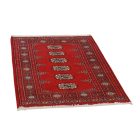 Pakistanska preproga bordo Bukhara 80x111 Ročno vozlana orientalska preproga