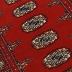 Pakistanska preproga bordo Bukhara 80x111 Ročno vozlana orientalska preproga